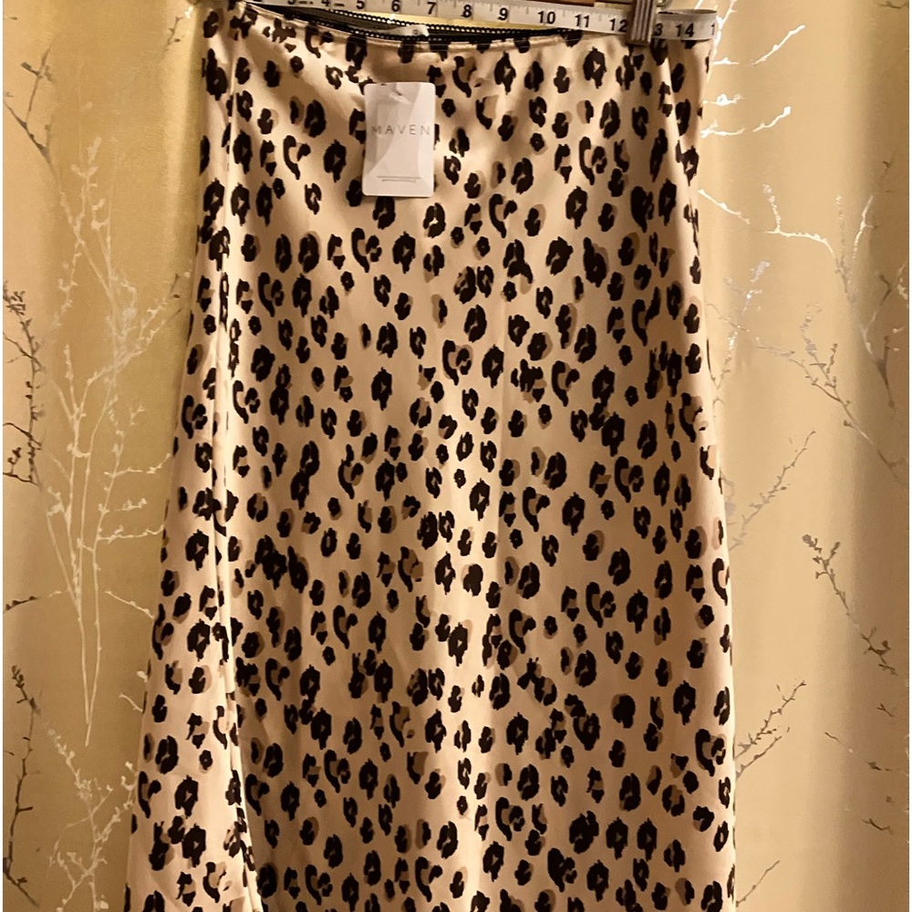 Leopard Midi Skirt
